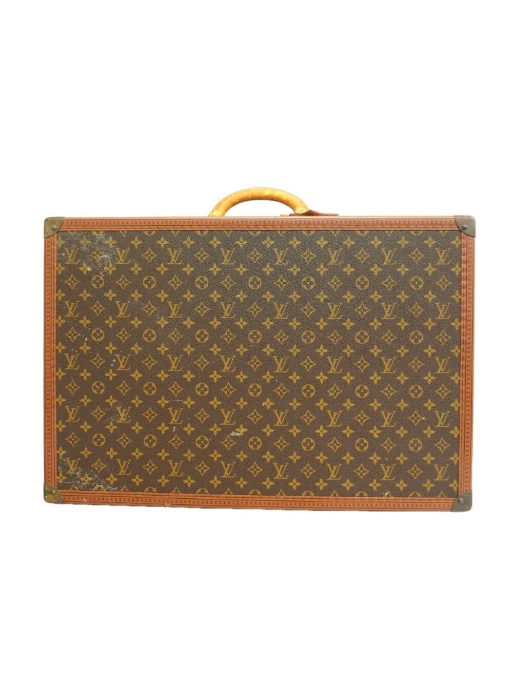 Louis Vuitton Trunk Case Monogram Alzer 65 Brown